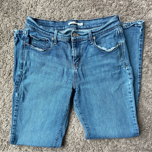 Levi’s 505 Straight Medium Wash Jeans Size 4 - Picture 5 of 6